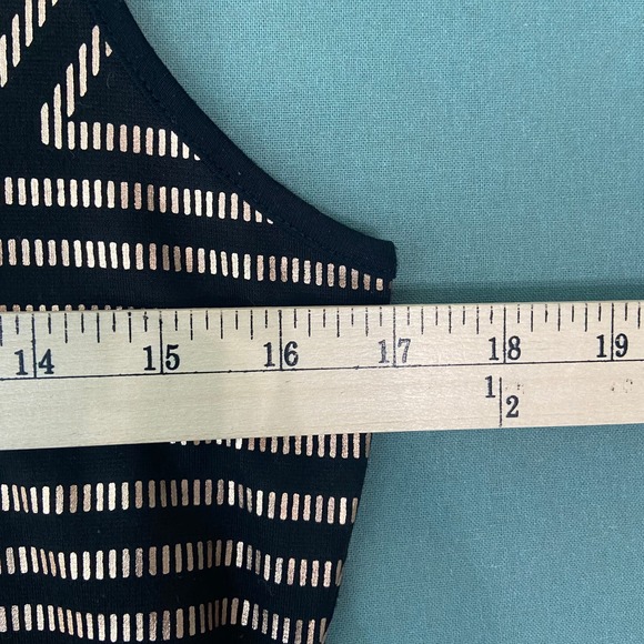 Minkpink Vanishing Point Mini Dress Large Black Gold Patterned Print Bodycon - Picture 8 of 12